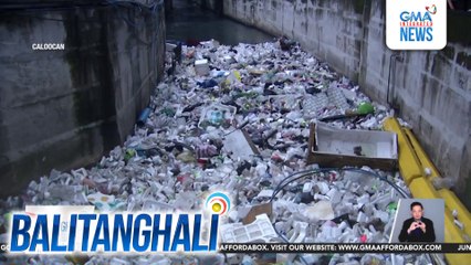 Mga basurang naipon sa Maligaya Creek, matagal nang problema ng mga residente | Balitanghali