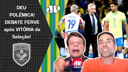 "EU DISCORDO DE VOCÊ!!! Cara, JÁ DÁ PRA VER que a Seleção com o Ancelotti..." DEBATE FERVE!