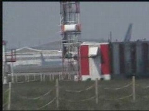 Take off Boeing747 Air-France at the airport of Roissy CDG
