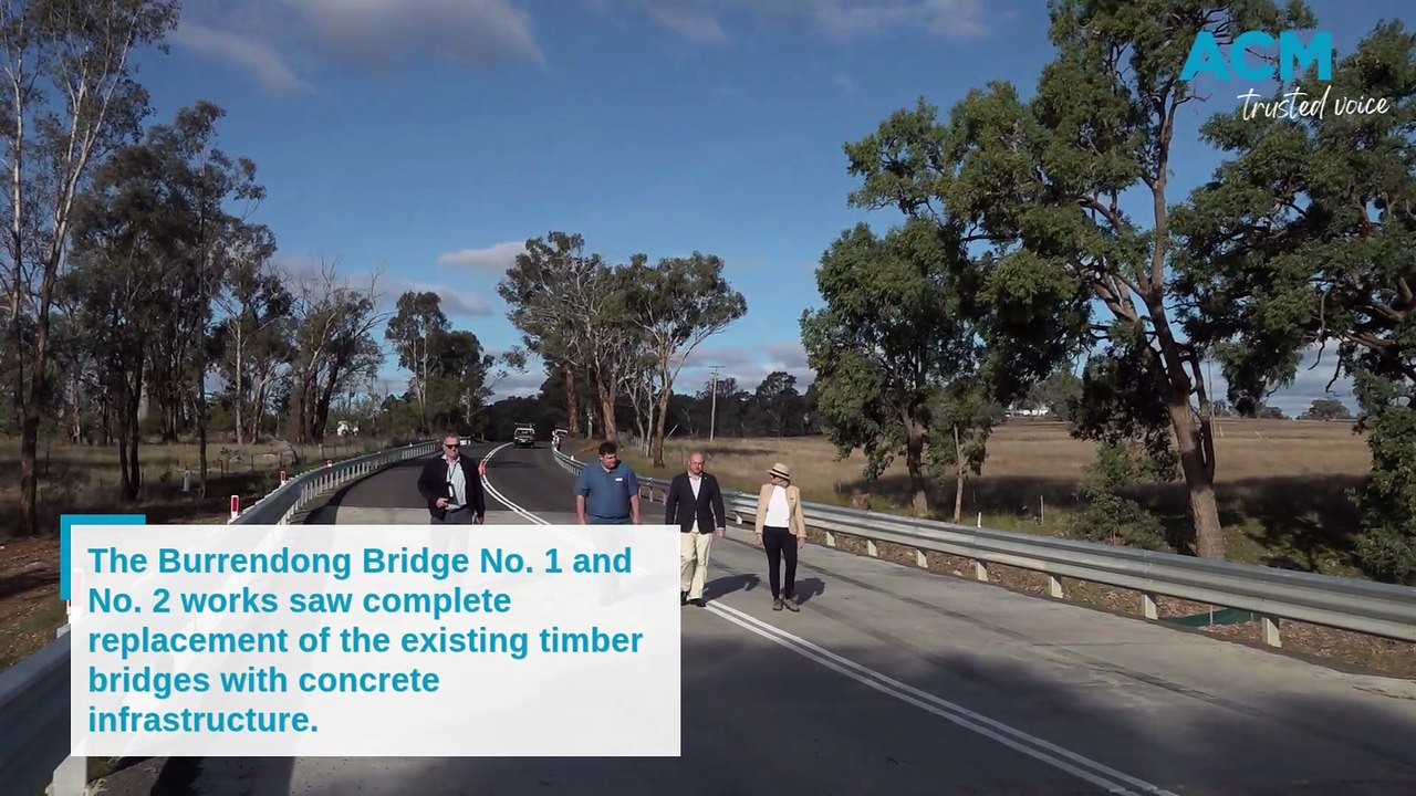 Dubbo Regional Council reopens two bridges leading to Lake Burrendong.