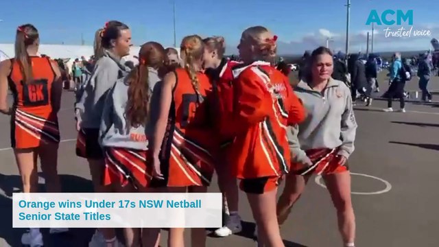 Orange wins under 17s NSW Netball Senior State Titles