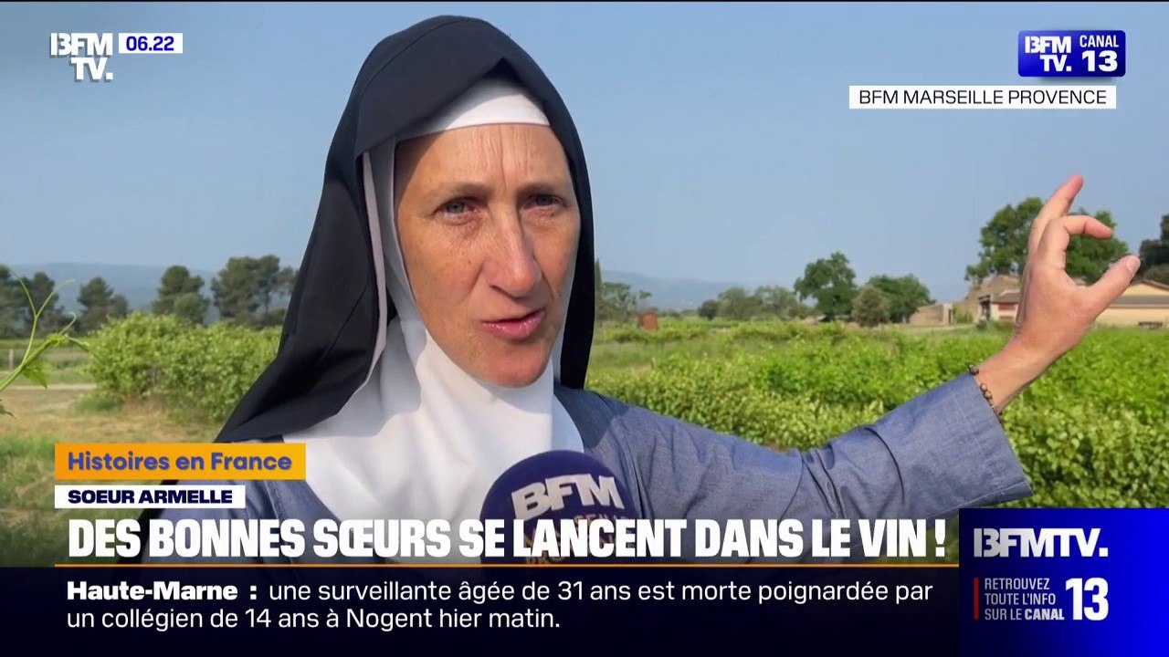 Pour financer la rénovation de l'abbaye de Jouques (Bouches-du-Rhône), les bonnes sœurs lancent une vente de vin