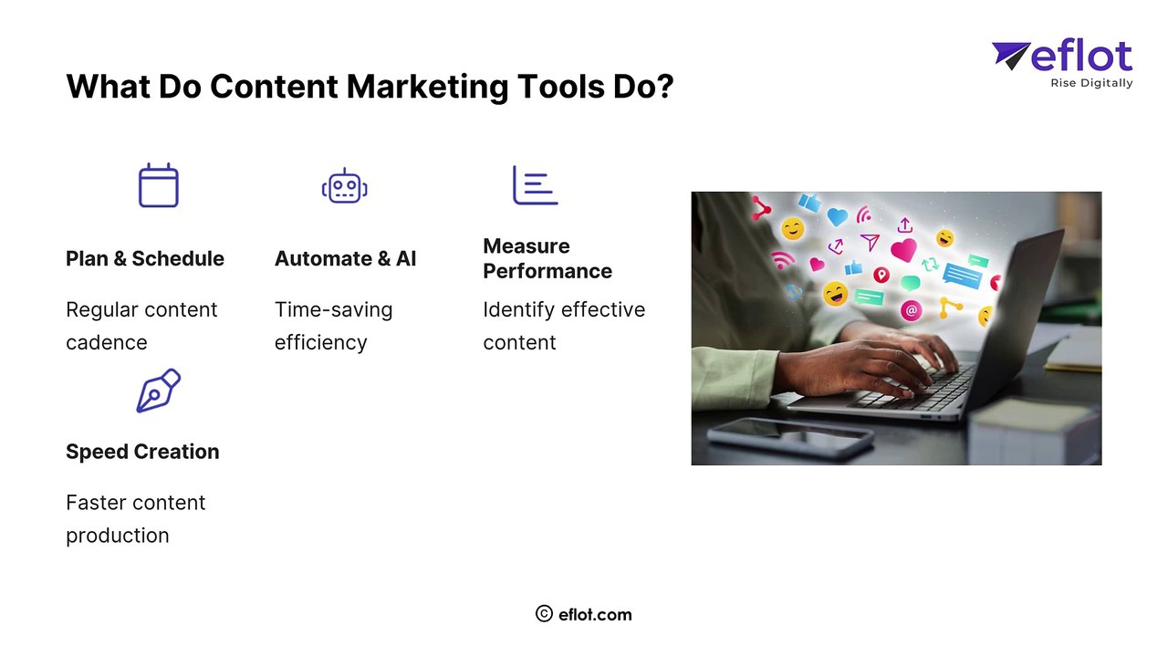 How Brands Use Tools for Content Marketing | Eflot Digital Marketing Agency Bangalore