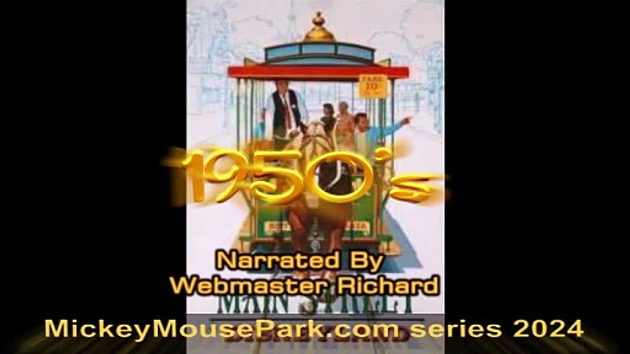 Main Street Omnibus--Disneyland History--TMS-482