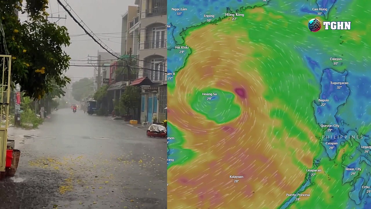 Tin Khẩn - Bão Số 1 Wutip Cường Độ Mạnh Trên Biển Đông, Cảnh Báo Nguy Hiểm