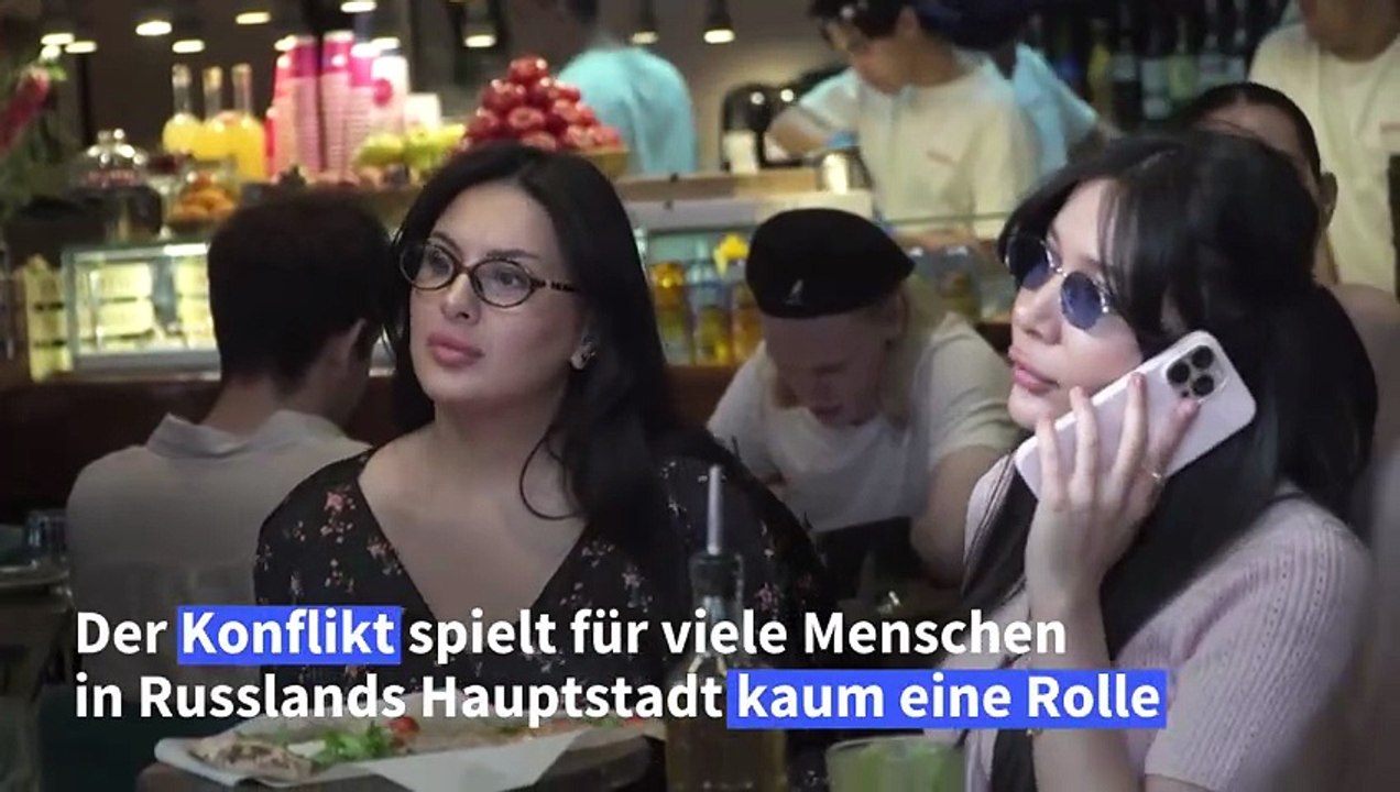 'Ich lese keine Nachrichten': Ukraine für viele Moskauer kein Thema