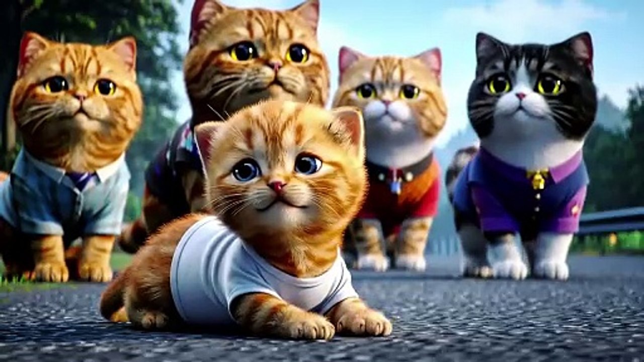 Donut The Kitten Kids Motivational Story | Cat Video | Cat Motivational Story | Cat Story |