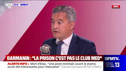 Aménagement de peine: "Quelque chose qui n'a pas marché", pour Gérald Darmanin