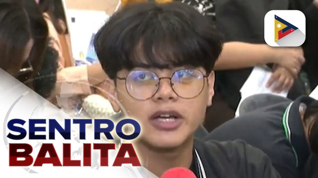 Mahigit 4K na trabaho, binuksan sa Kalayaan Job Fair sa Pasig city; ilang senior high school students, kabilang sa mga lumahok