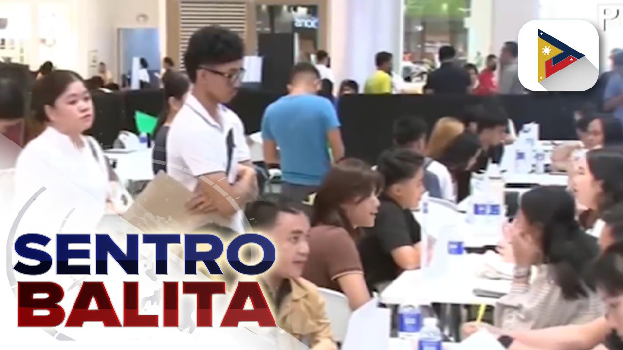 Kalayaan Job Fair sa Davao city, maagang pinilahan; higit 2.4K na trabaho, binuksan