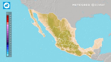 Fin de semana con lluvias fuertes a torrenciales e intenso calor en México