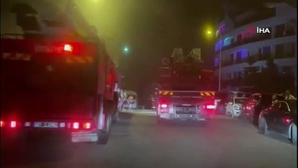 Yangın korkuttu, itfaiye seferber oldu: 622 turist tahliye edildi