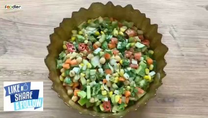 mix vegetable salad/ Healthy salad recipe