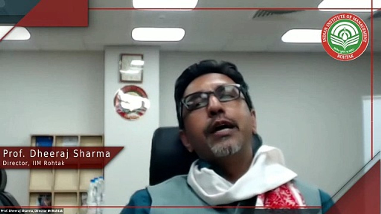 Dheeraj Sharma IIM Rohtak on the Power of Decision-Making