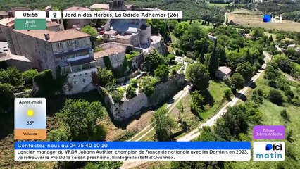 12/06/2025 - ici matin par ici Drôme Ardèche en vidéo