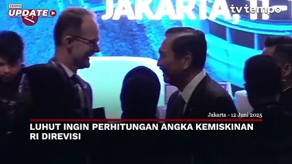 Luhut Ingin Perhitungan Angka Kemiskinan Indonesia Direvisi