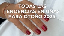 Todas las tendencias en uñas para otoño 2025