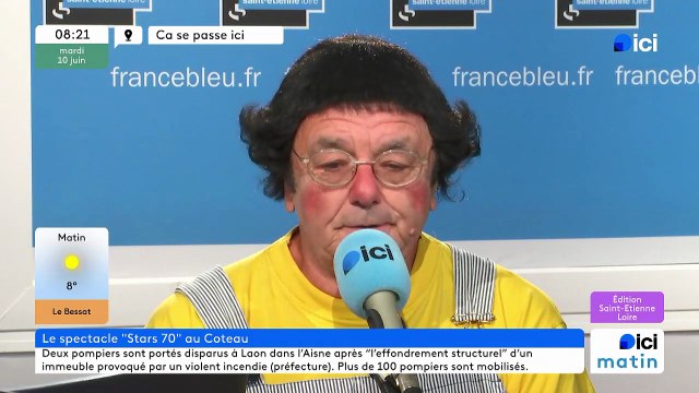 Coluche, Dalida, Joe Dassin et Claude François transfigurés : la comédie musicale Stars 70 passe au Coteau