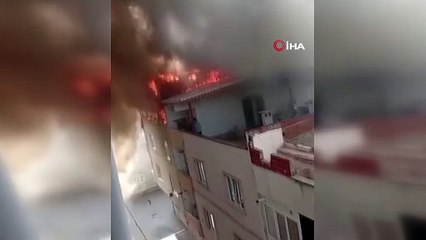 Bursa’da yangın paniği! Alev alev yandı