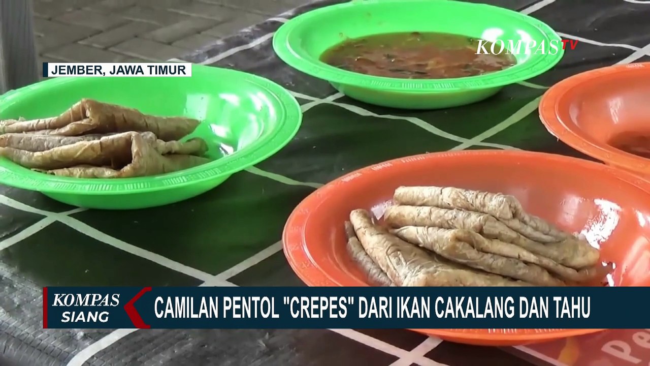 Pentol Crepes Jember, Kuliner Unik dari Ikan Cakalang dan Tahu