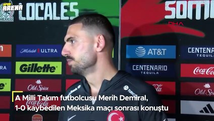 Merih Demiral maçın ardından yaşanan gerginliği değerlendirdi