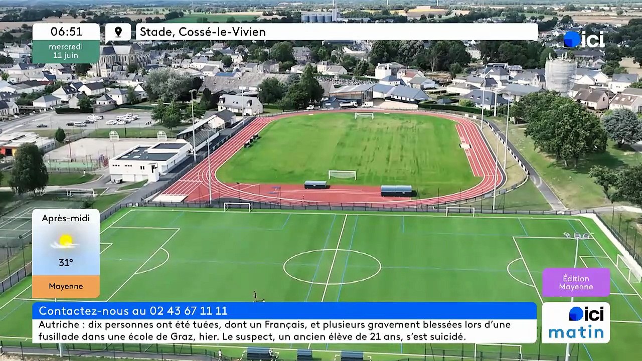 11/06/2025 - ici matin par ici Mayenne en vidéo