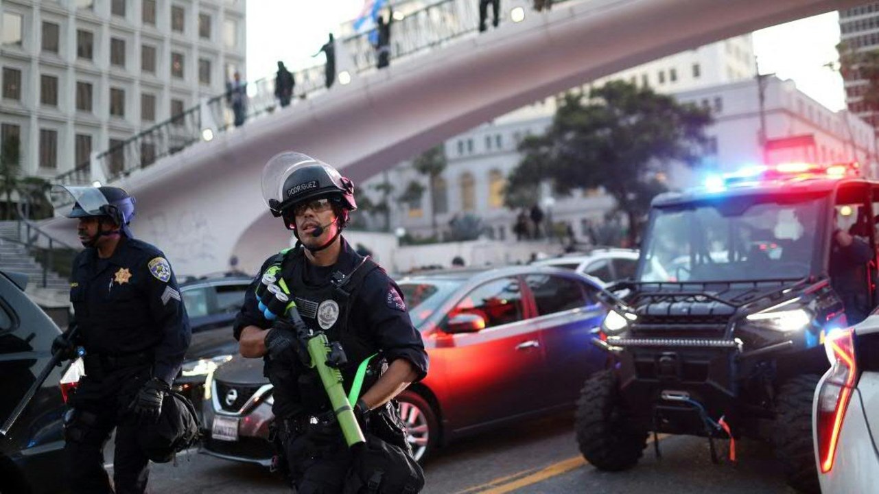 Ausgangssperre in Los Angeles - Trump spricht von 'ausländischen Invasoren'