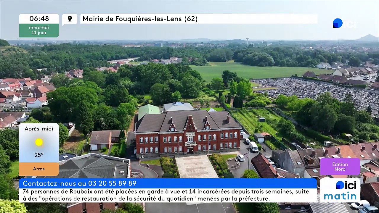 11/06/2025 - ici matin par ici Nord en vidéo