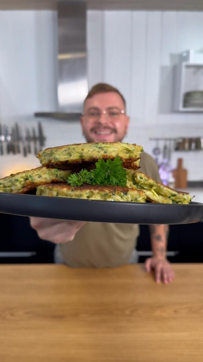 Galette de courgette