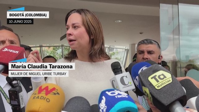 María Tarazona, mujer de Miguel Uribe: Miles de colombianos están sufriendo las consecuencias de la guerra