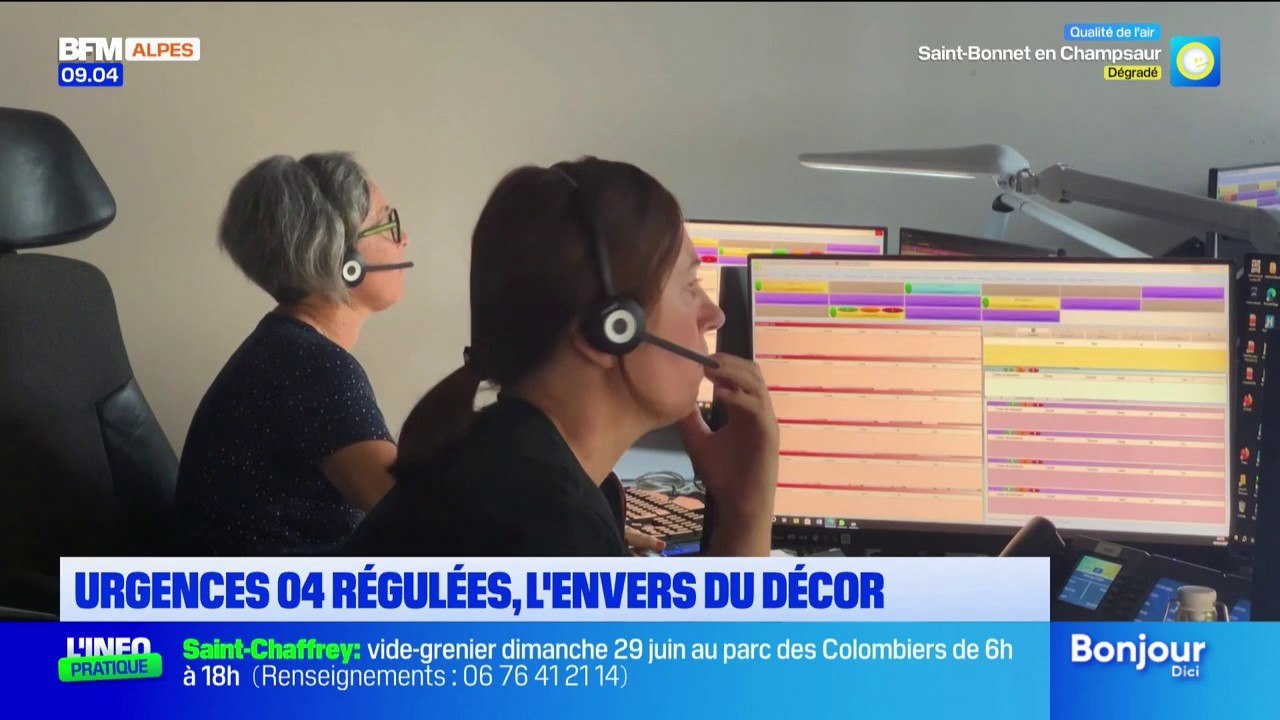 Alpes-de-Haute-Provence: les régulateurs du Samu s'adaptent à la crise des urgences