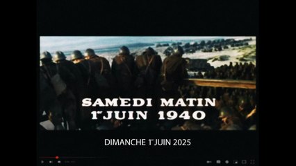 1er juin 1940-2025, on se souvient d'eux... Commémorations et évocation