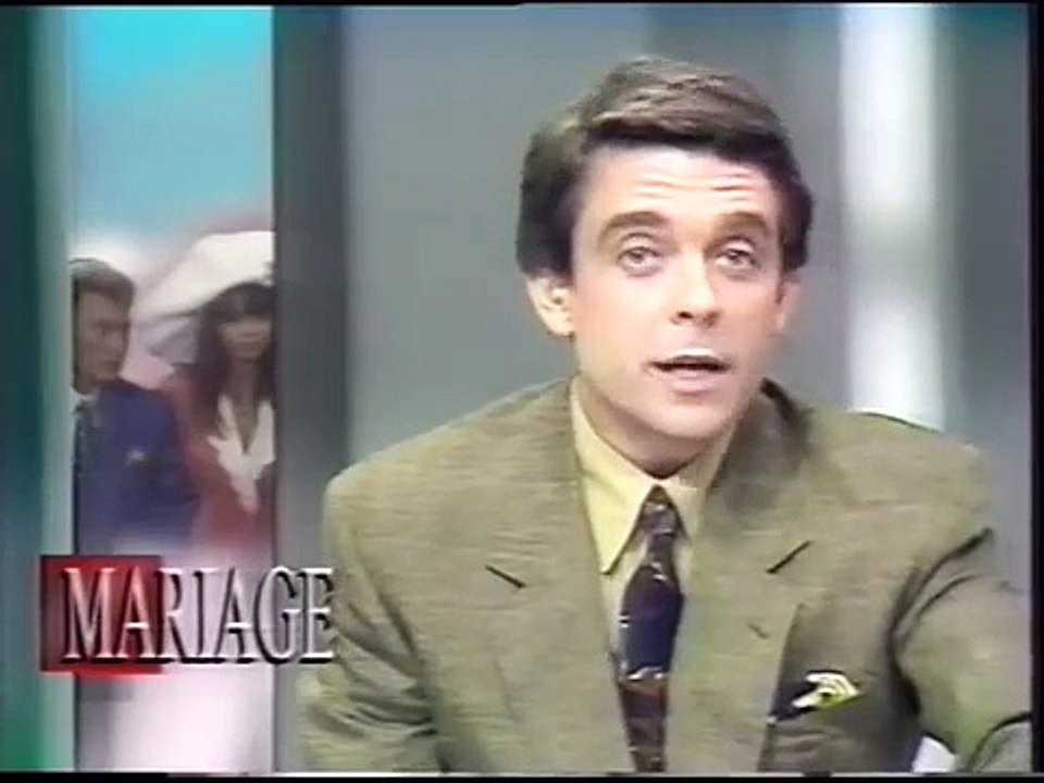 Johnny Hallyday et Adeline Blondieau : Mariage à Ramatuelle – Reportage JT 13h Antenne 2 (09 juillet 1990)
