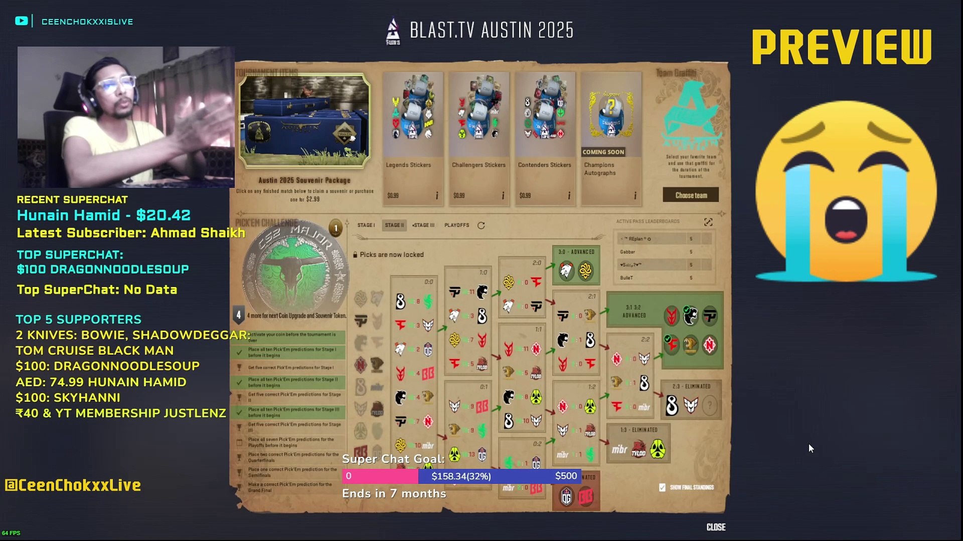 CS2 Austin Major Stage 3 Pick'Em Predictions – Final Picks & Analysis! 🔥