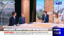 Un hélicoptère, avec Mohamed Amra à bord, a décollé tôt ce matin de la prison de Condé-sur-Sarthe: Le narcotrafiquant a été extrait pour une audition à Paris avec les juges - VIDEO
