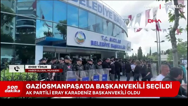 Gaziosmanpaşa Belediyesi'nde AK Partili Eray Karadeniz Başkanvekili oldu