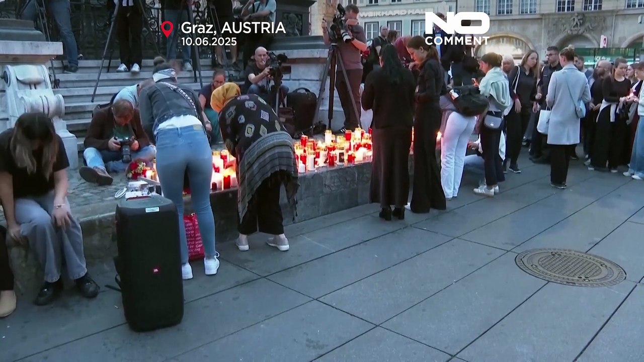 Austria mourns victims of Graz school shooting - video Dailymotion