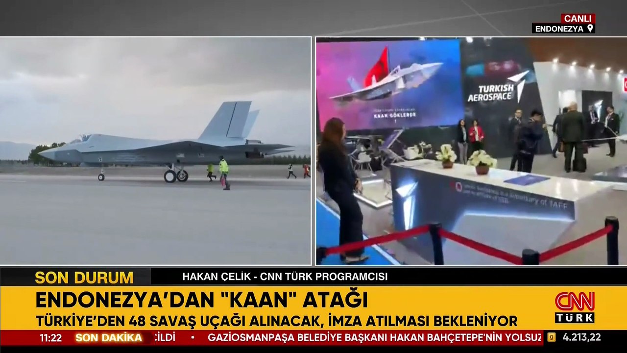 CNN TÜRK aktardı: Endonezya'dan KAAN atağı!