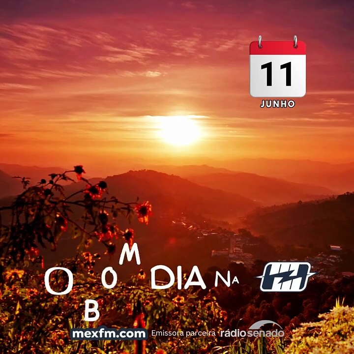 Bom dia!  (11/Jun/2025) - Quarta-feira #webradiomexfm #mexfm #mexnews #bomdia