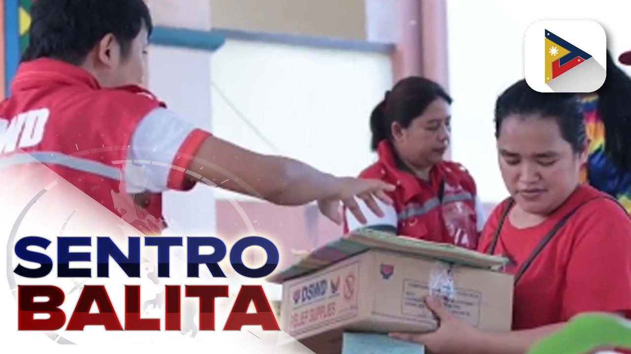 DSWD,  patuloy na nakaalerto sa mga lugar na posibleng bahain dulot ng Habagat pagbibigay ng relief assistance sa mga apektado ng pagbaha, patuloy