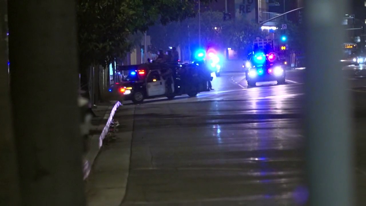 حظر التجول الليلي في وسط لوس أنجليس يدخل حيز التنفيذ