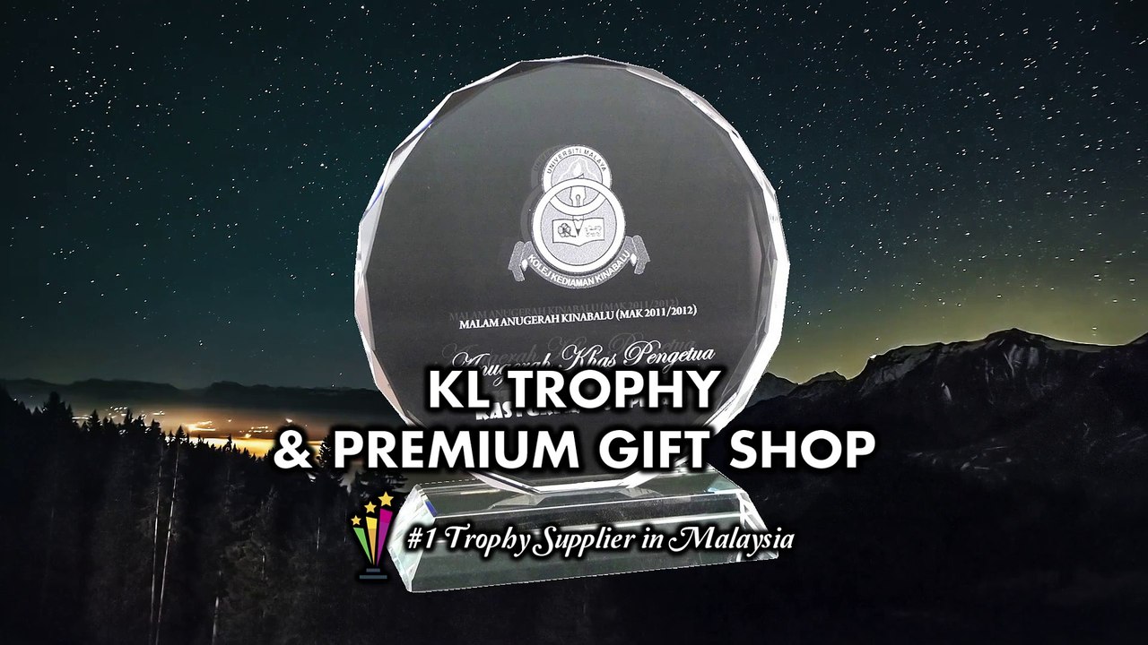 Malaysia’s Hottest Crystal Plaques for this year - KL Trophy And Premium Gift Shop