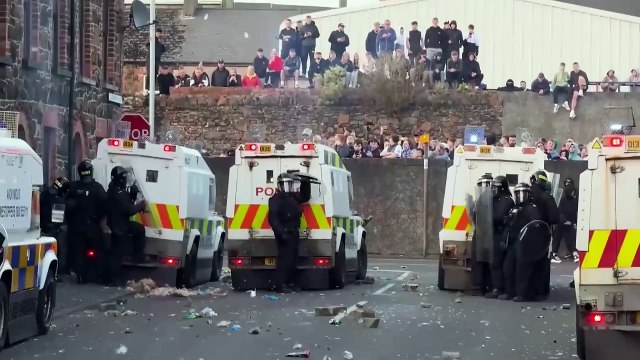 Homes and vehicles torched in Ballymena during anti-immigrant unrest