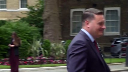 Ministers attend a Cabinet meeting ahead of spending review