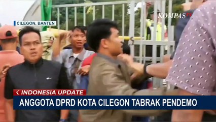 Kronologi  Anggota DPRD Cilegon Tabrak Pendemo saat Aksi Mogok Kerja di Ciwandan