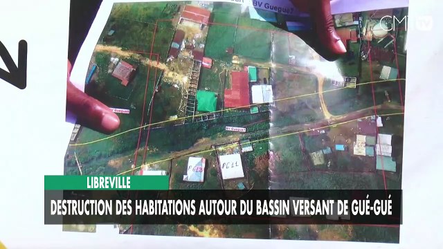 [#Reportage] Libreville : destruction des habitations autour du bassin versant de Gué-Gué