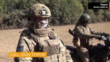 ロシア空挺部隊、オートバイを使った高速塹壕攻撃訓練を実施