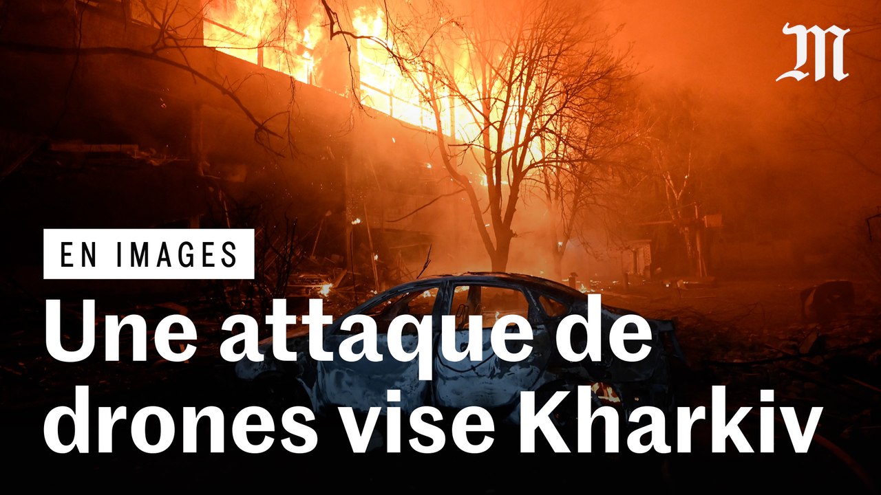 Ukraine : une attaque de drones à Kharkiv fait 3 morts