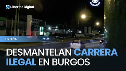 La Policía Local de Burgos interpone 75 denuncias en una carrera ilegal
