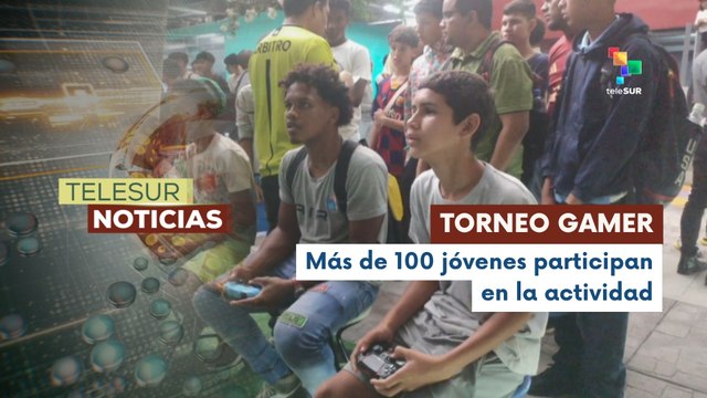 Jóvenes participan en torneo de videojuegos gracias a la Gran misión Venezuela Joven